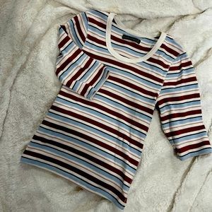 Abercrombie 1/2 sleeve stretch tee